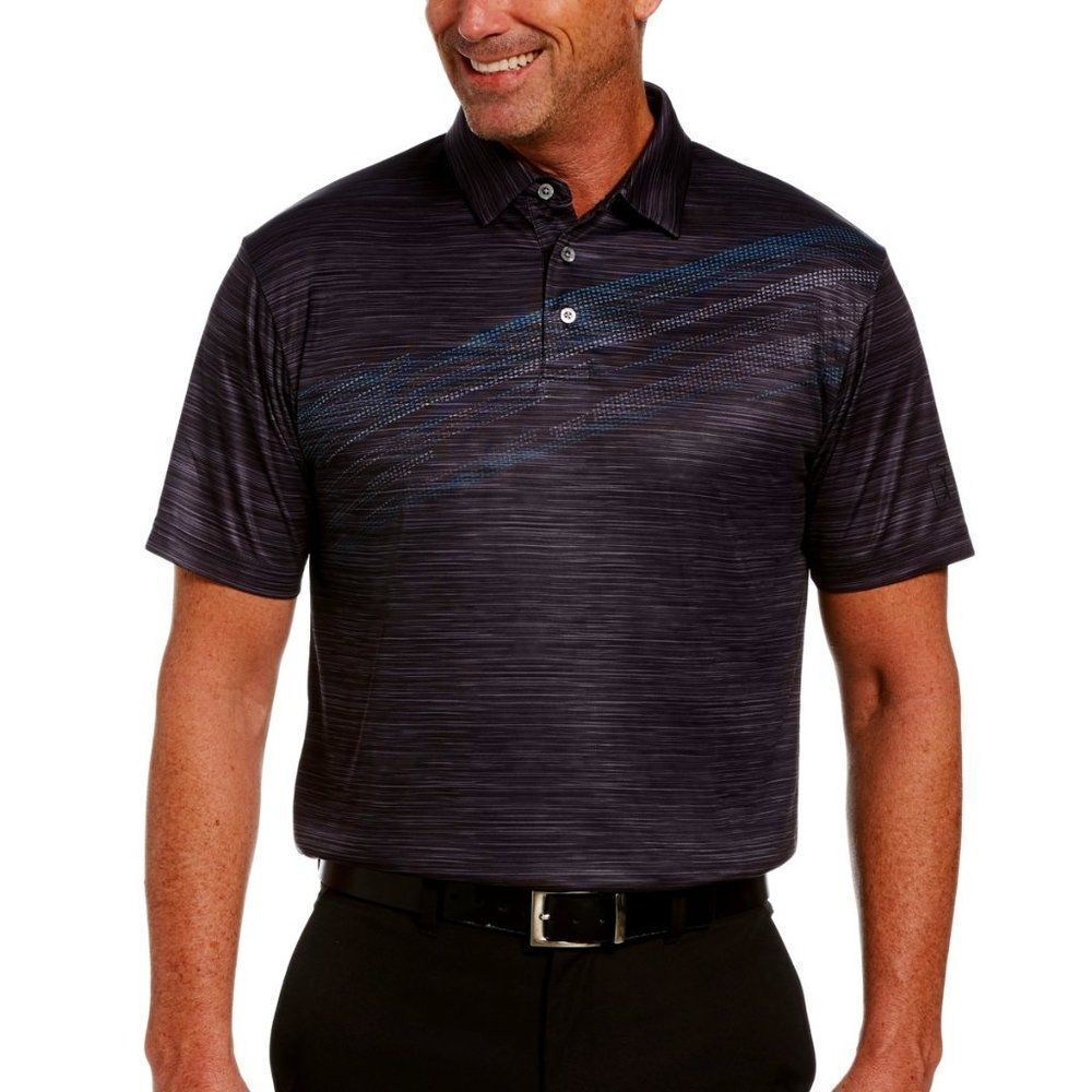 PGA TOUR Men's Textured Polo Shirt - Picture 1 of 3